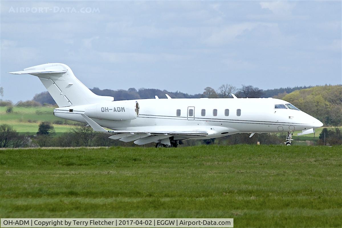 OH-ADM, 2014 Bombardier Challenger 350 (BD-100-1A10) C/N 20525, At London Luton