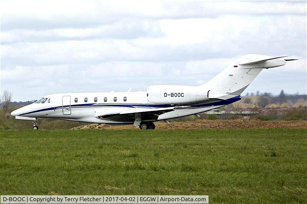D-BOOC, 2006 Cessna 750 Citation X Citation X C/N 750-0259, At London Luton