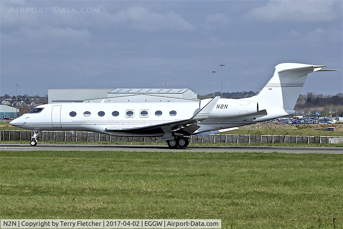 N2N, 2013 Gulfstream Aerospace G650 (G-VI) C/N 6053, At London Luton