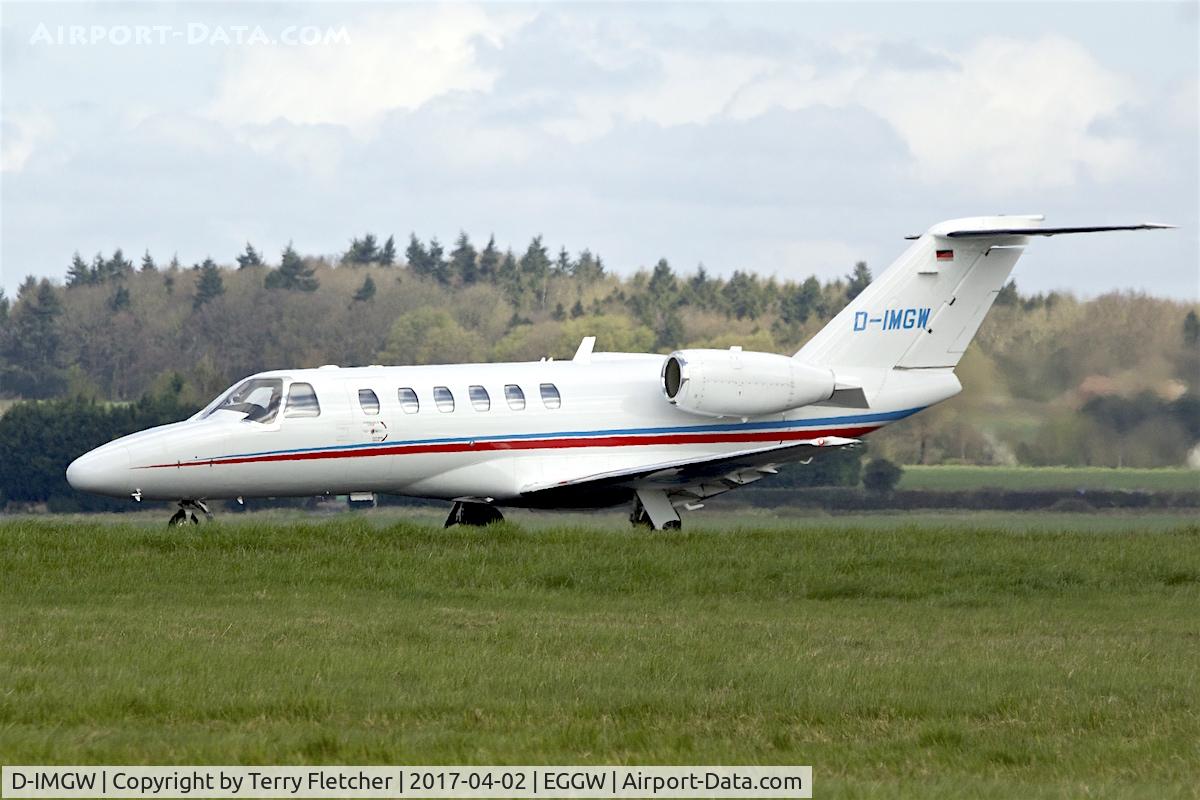 D-IMGW, 2012 Cessna 525A CitationJet CJ2+ C/N 525A-0498, At London Luton