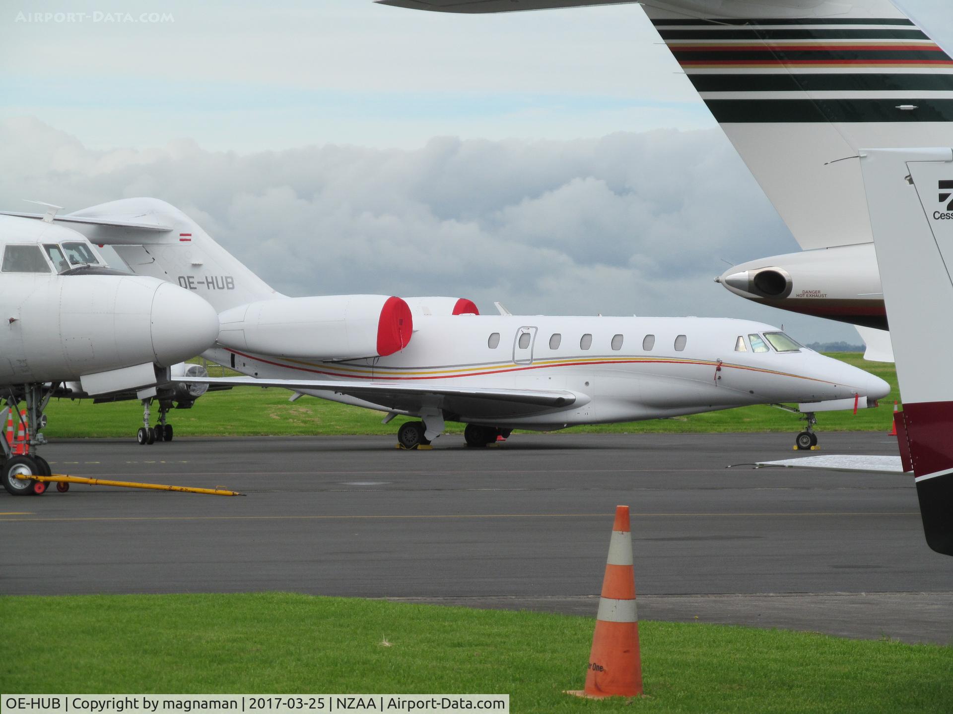 OE-HUB, 2007 Cessna 750 Citation X Citation X C/N 750-0273, slightly better angle today