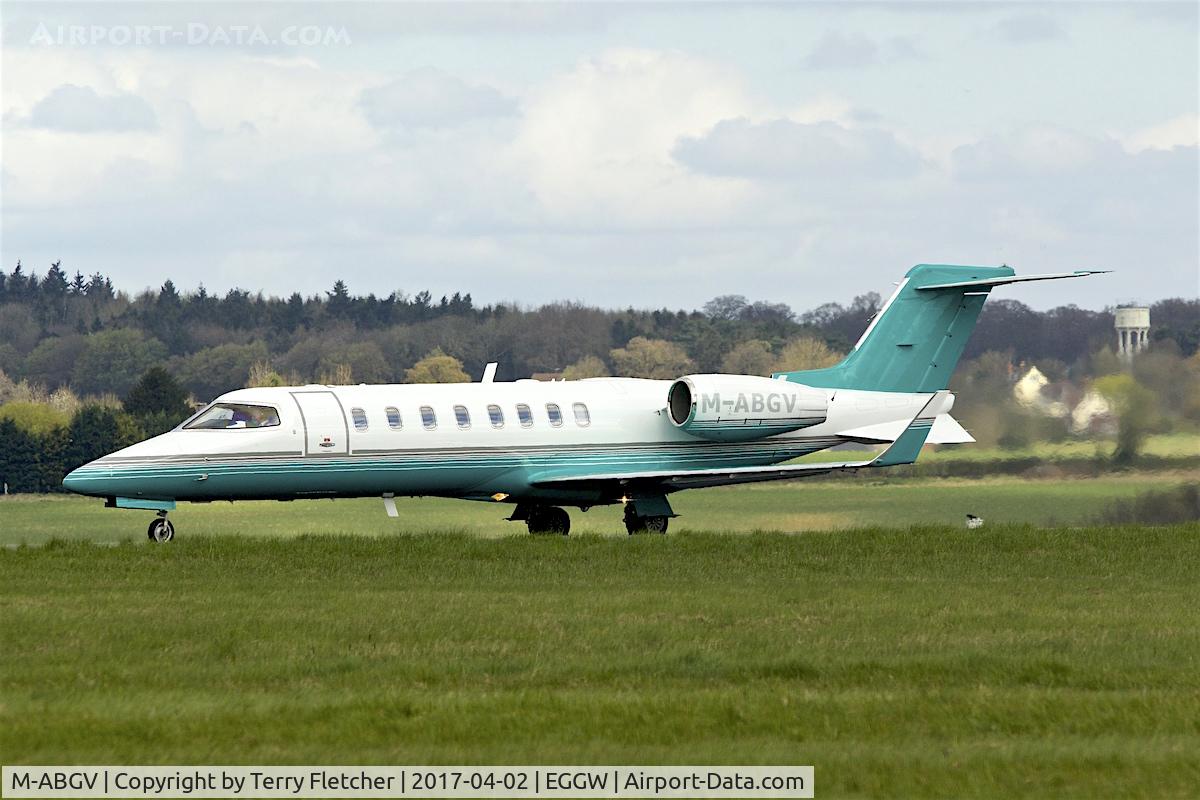 M-ABGV, 2011 Learjet 45 C/N 421, At London Luton