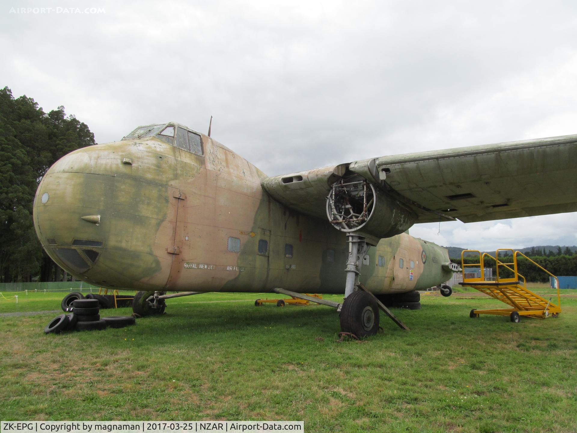 ZK-EPG, Bristol 170 Freighter Mk.31M C/N 13135, will miss her