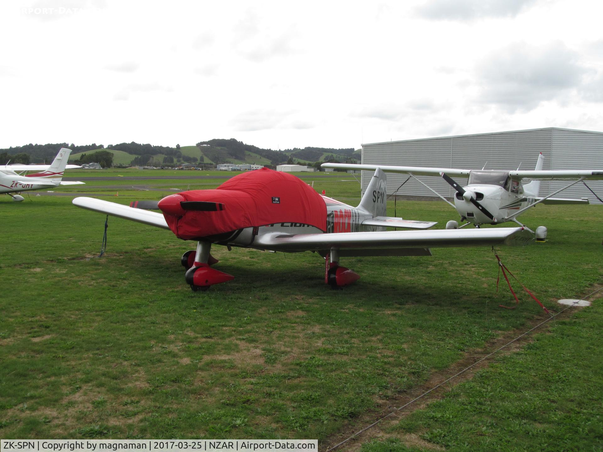 ZK-SPN, Robin R-2160 Alpha Sport C/N 164, no sick note today