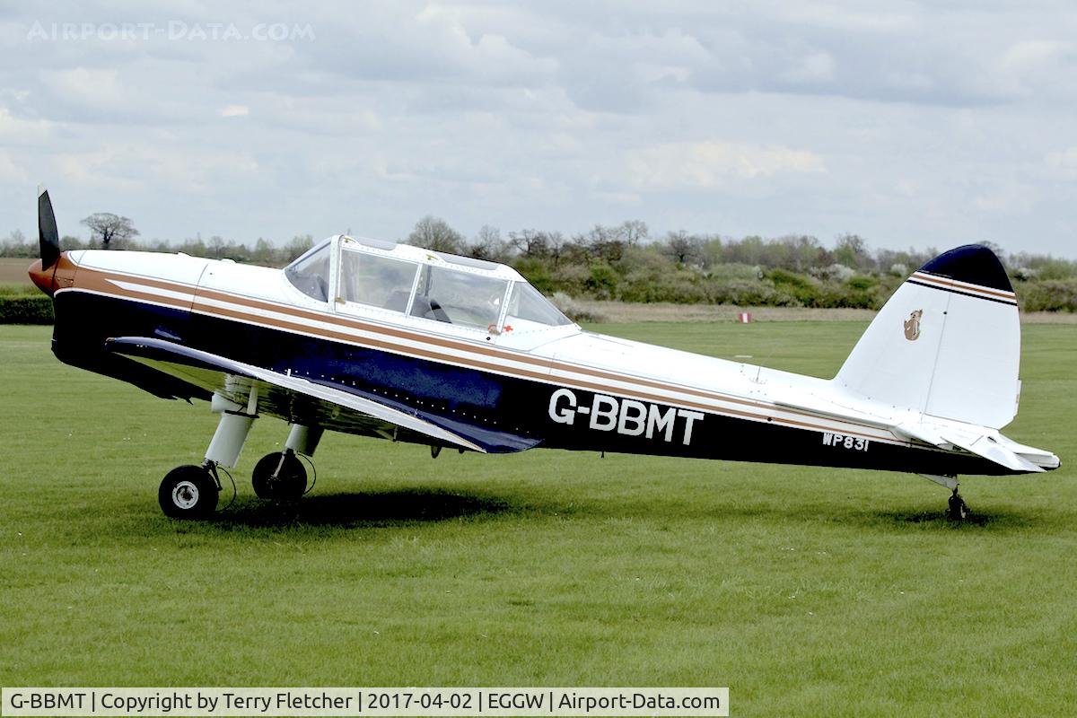 G-BBMT, 1951 De Havilland DHC-1 Chipmunk 22 C/N C1/0712, At Old Warden