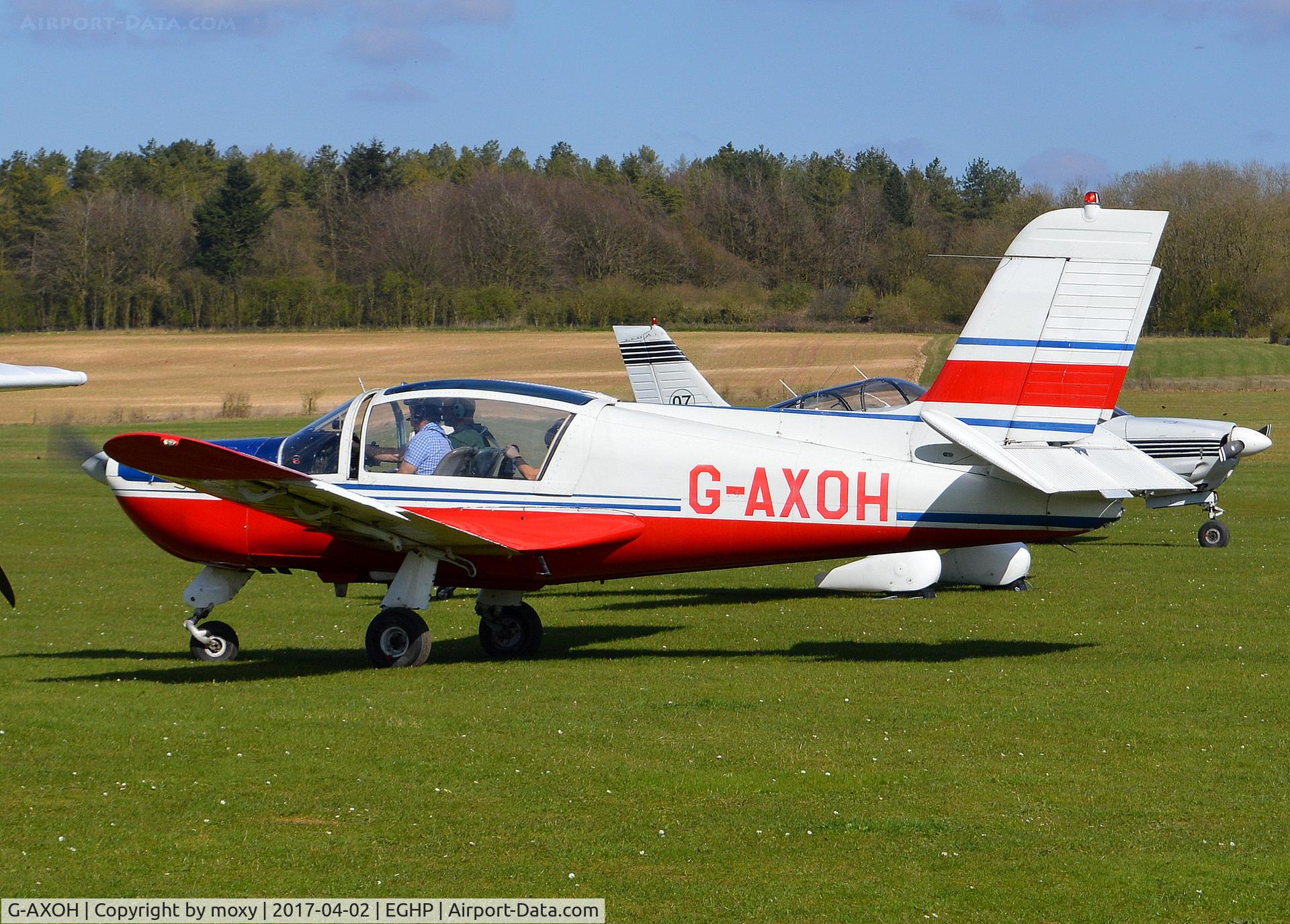 G-AXOH, 1969 Socata MS.894A Rallye Minerva 220 C/N 11062, Socata MS.894A Rallye Minerva 220 at Popham. Ex D-EAGU