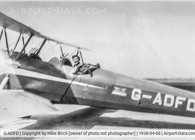 G-ADFD, Avro 643 CADET MKII C/N 819, Avro Cadet Mk2