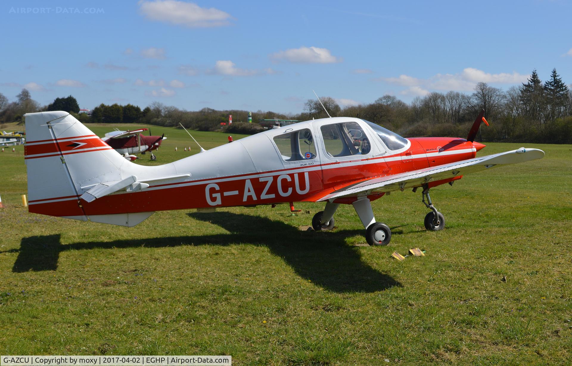 G-AZCU, 1970 Beagle B-121 Pup Series 1 (Pup 100) C/N B121-162, Beagle B-121 Pup Series 1 (Pup 100) at Popham.