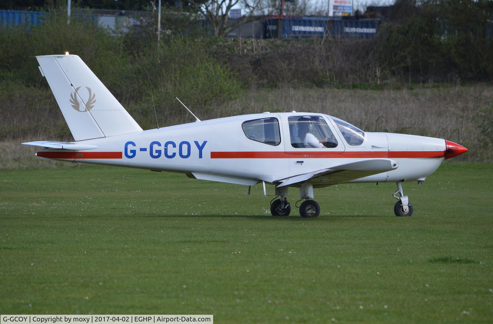 G-GCOY, 1981 Socata TB-9 Tampico C/N 233, Socata TB-9 Tampico at Popham.