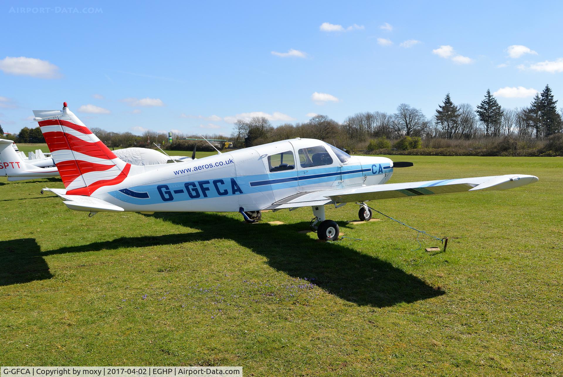 G-GFCA, 1989 Piper PA-28-161 Cadet C/N 28-41100, PA-28-161 Cadet at Popham. Ex N9174X