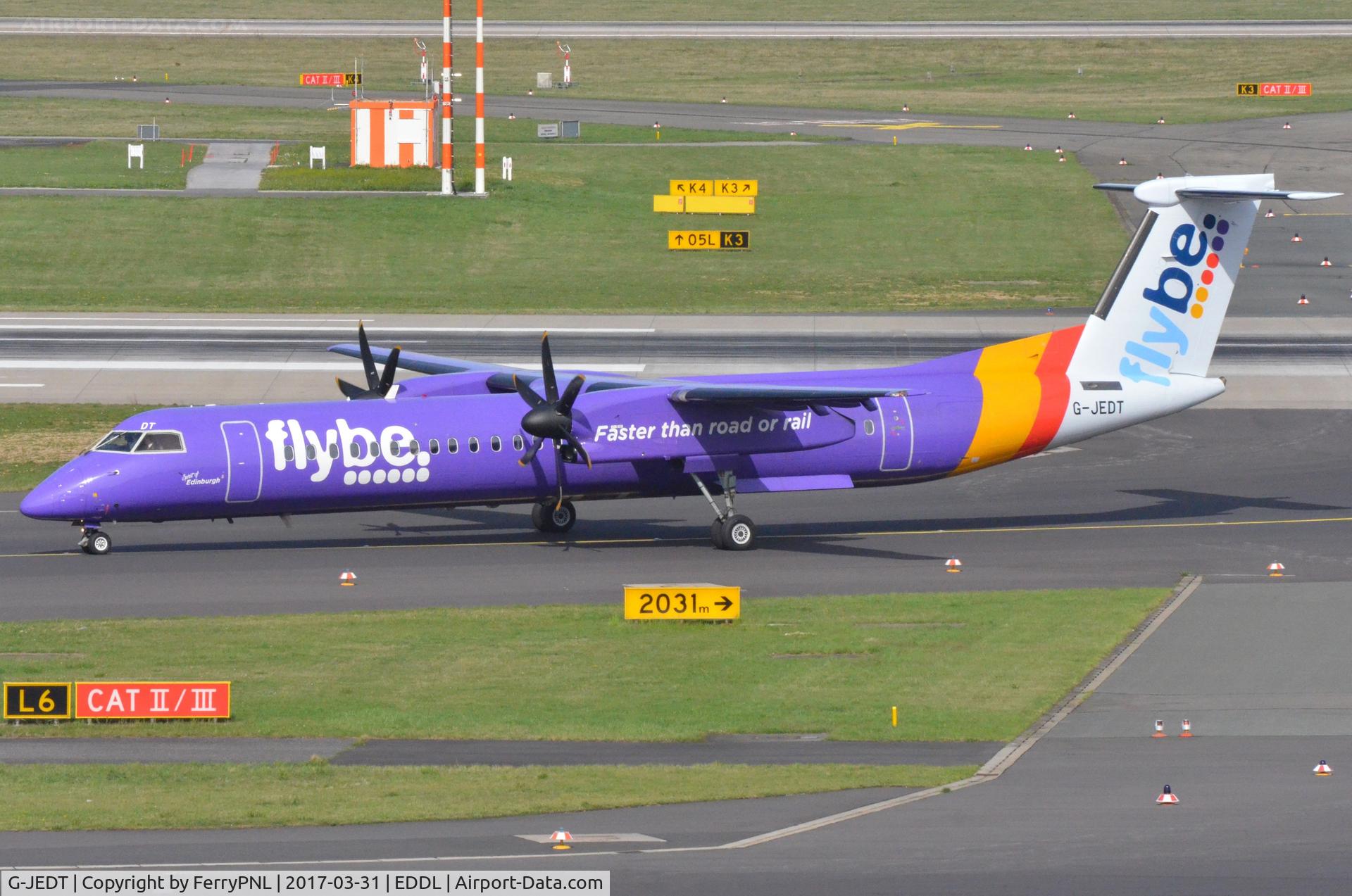 G-JEDT, 2003 De Havilland Canada DHC-8-402Q Dash 8 C/N 4088, FlyBe DHC8