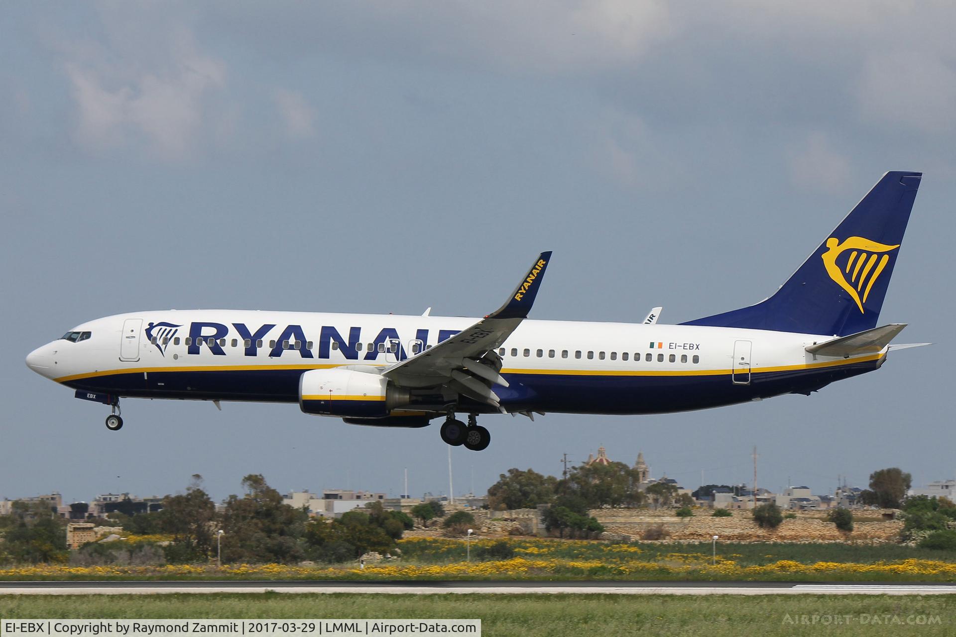 EI-EBX, 2009 Boeing 737-8AS C/N 35007, B737-800 EI-EBX Ryanair