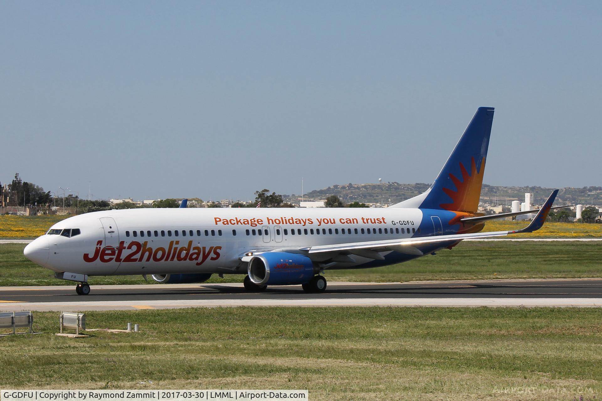 G-GDFU, 2001 Boeing 737-8K5 C/N 30416, B737-800 G-GDFU Jet2.Com