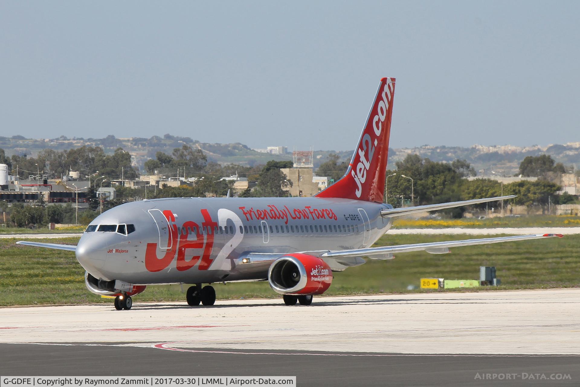 G-GDFE, 1988 Boeing 737-3Q8(QC) C/N 24131, B737-300 G-GDFE Jet2.Com