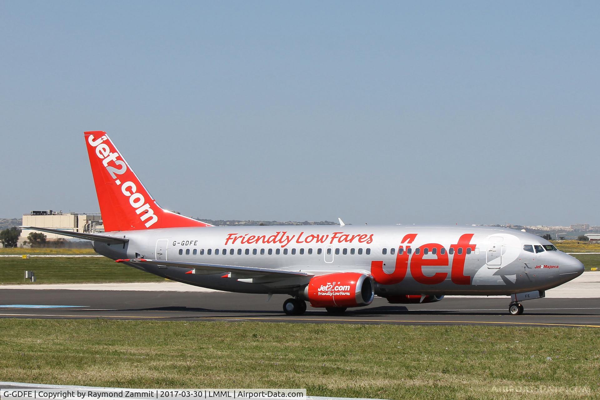 G-GDFE, 1988 Boeing 737-3Q8(QC) C/N 24131, B737-300 G-GDFE Jet2.Com