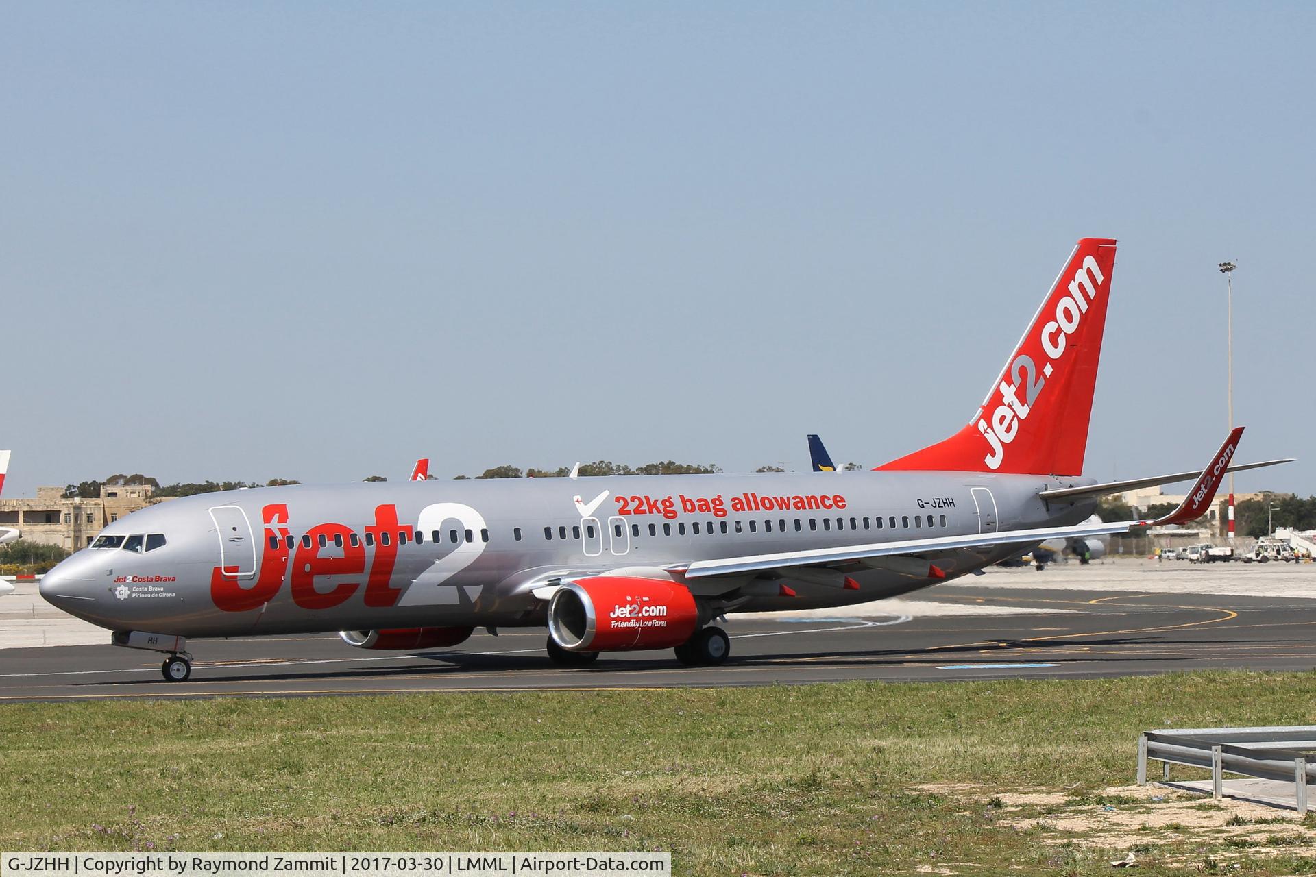 G-JZHH, 2000 Boeing 737-85P C/N 28536, B737-800 G-JZHH Jet2.Com