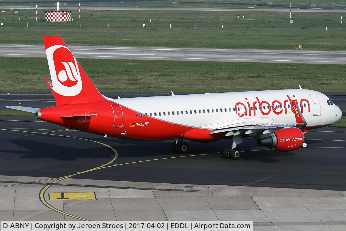 D-ABNY, 2016 Airbus A320-214 C/N 6966, dusseldorf