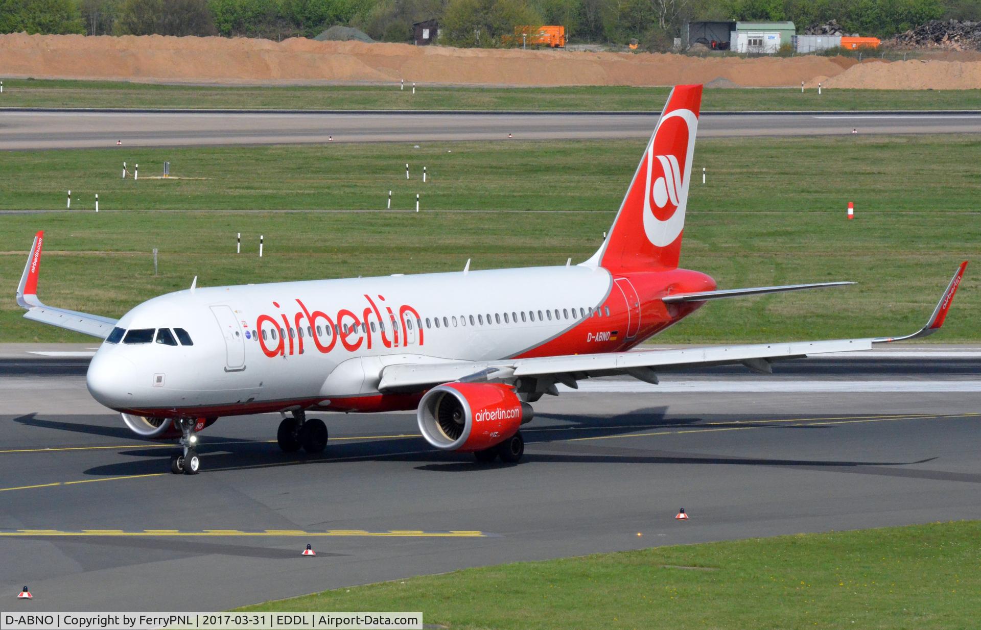D-ABNO, 2015 Airbus A320-214 C/N 6831, Air Berlin A320