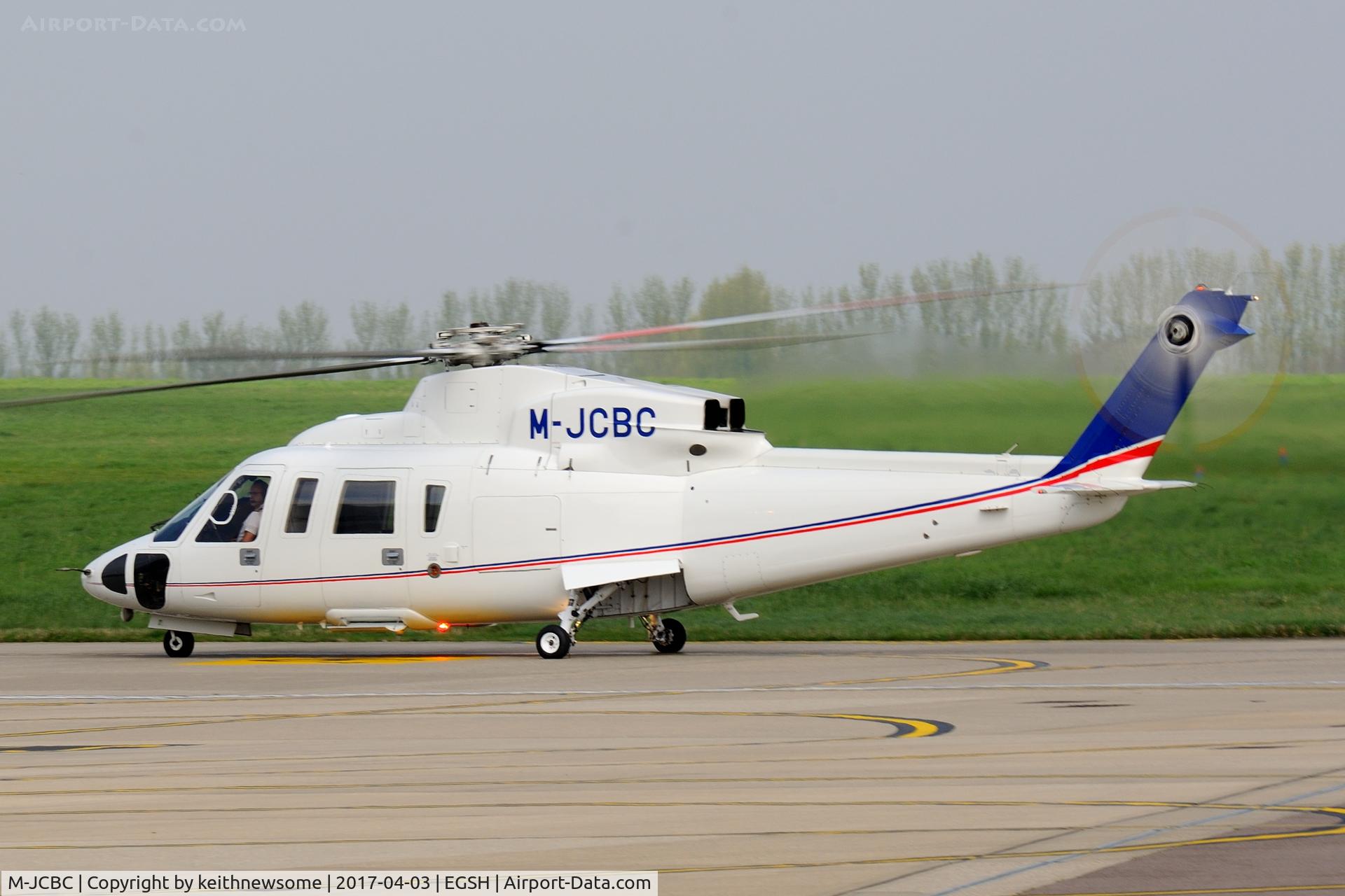 M-JCBC, 2006 Sikorsky S-76C C/N 760616, Nice return visitor.