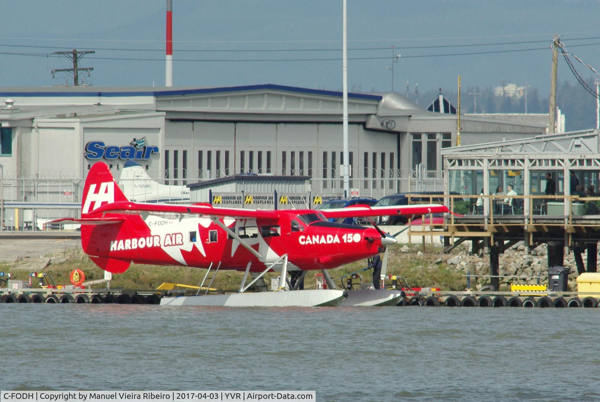 C-FODH, 1952 De Havilland Canada DHC-3T Vazar Turbine Otter Otter C/N 3, Canada 150 years old livery