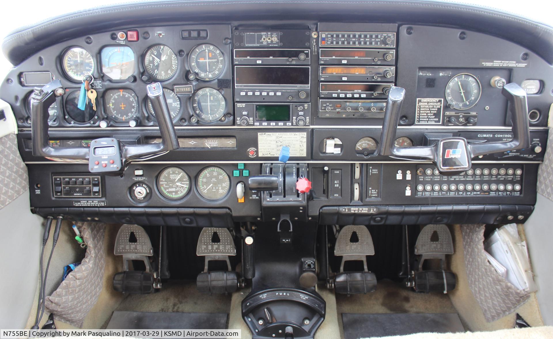 N755BE, 1981 Piper PA-32R-301 Saratoga C/N 32R-8213009, Piper PA-32R-301