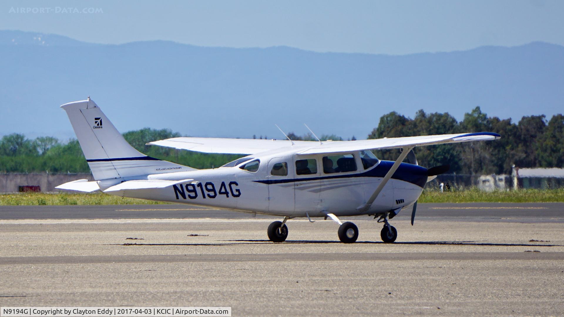 N9194G, Cessna U206G Stationair C/N U20603808, Chico Airport California. 2017.