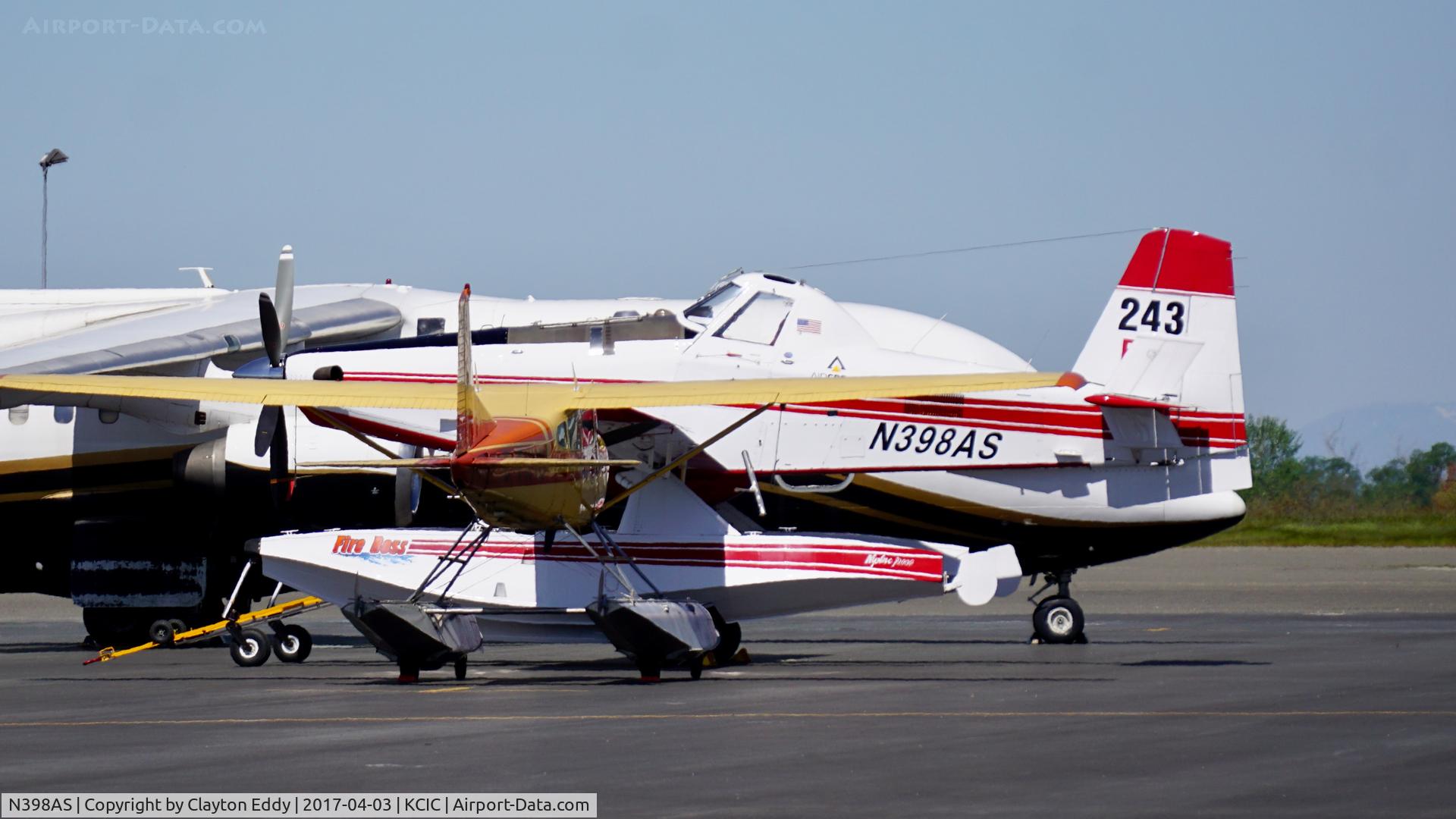 N398AS, 2014 Air Tractor AT-802A C/N AT802A-0564, Chico Airport California. 2017.
