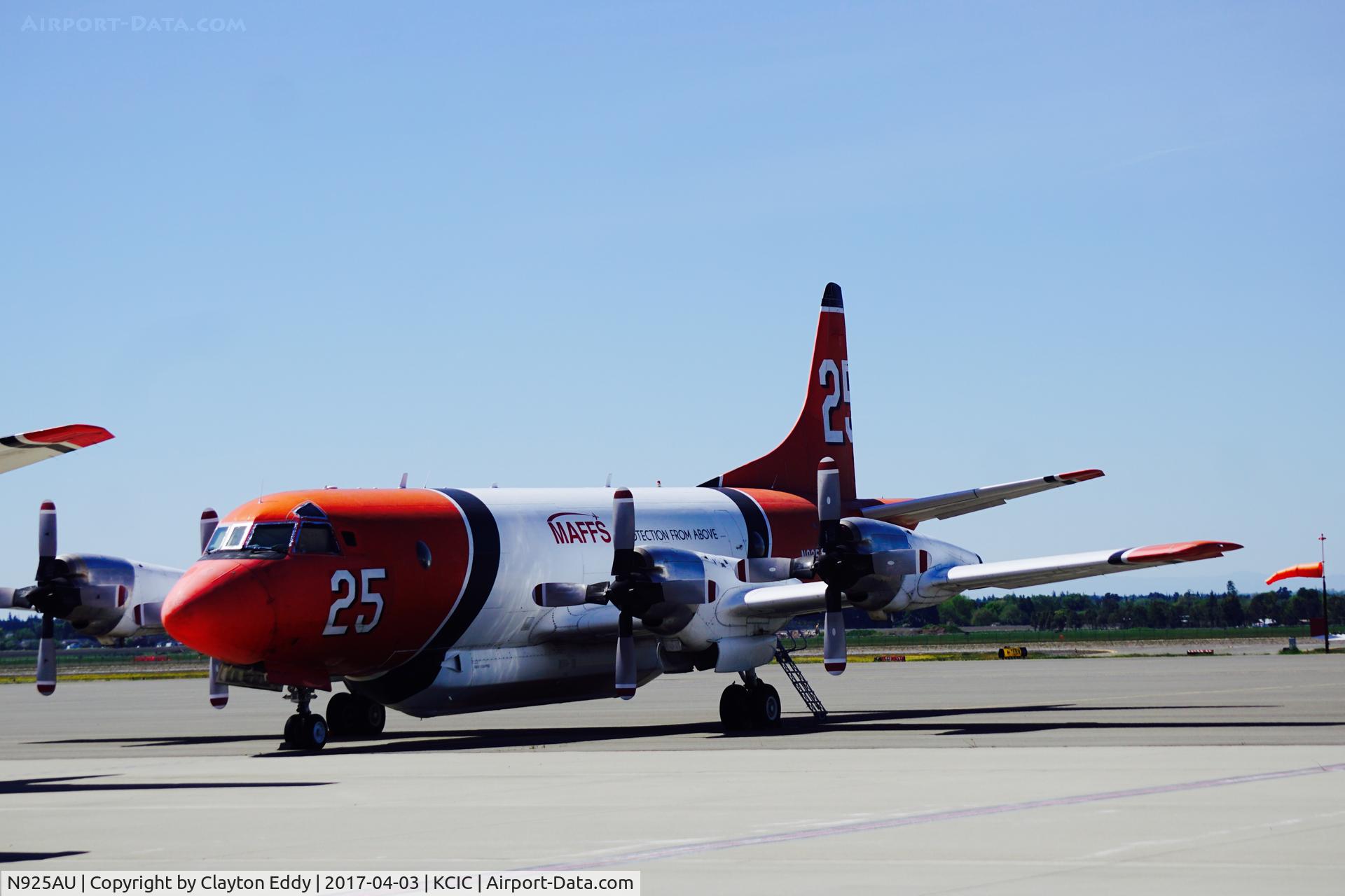 N925AU, 2010 Lockheed P-3A Aerostar C/N 185-5074, Chico Airport California. 2017.