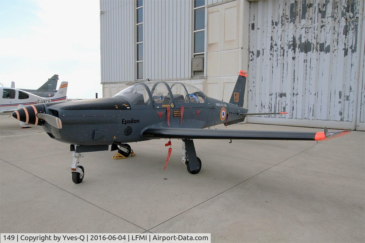 149, Socata TB-30 Epsilon C/N 149, Socata TB-30 Epsilon, Static display, Istres-Le Tubé Air Base 125 (LFMI-QIE) open day 2016