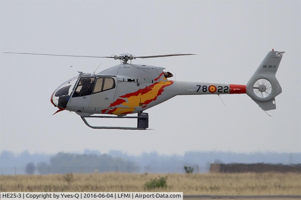 HE25-3, 2000 Eurocopter EC-120B Colibri C/N 1150, Spanish ASPA Team Eurocopter EC-120B Colibri, On display, Istres-Le Tubé Air Base 125 (LFMI-QIE) open day 2016