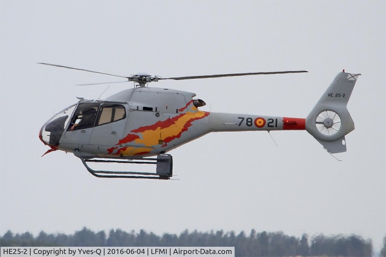 HE25-2, 2000 Eurocopter EC-120B Colibri C/N 1140, Spanish ASPA Team Eurocopter EC-120B Colibri, On display, Istres-Le Tubé Air Base 125 (LFMI-QIE) open day 2016