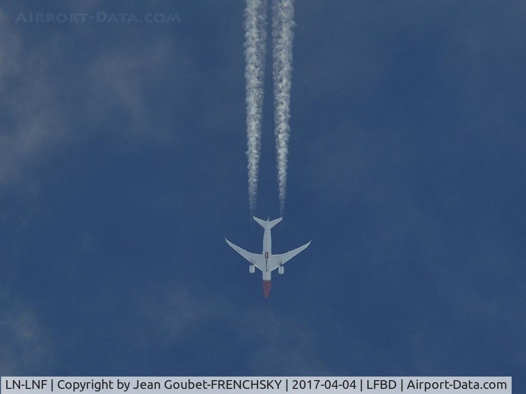 LN-LNF, 2014 Boeing 787-8 Dreamliner Dreamliner C/N 35313, DY1801 Malaga to Oslo