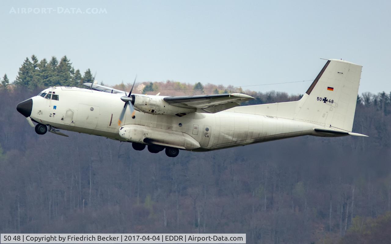 50 48, Transall C-160D C/N D70, departure via RW27