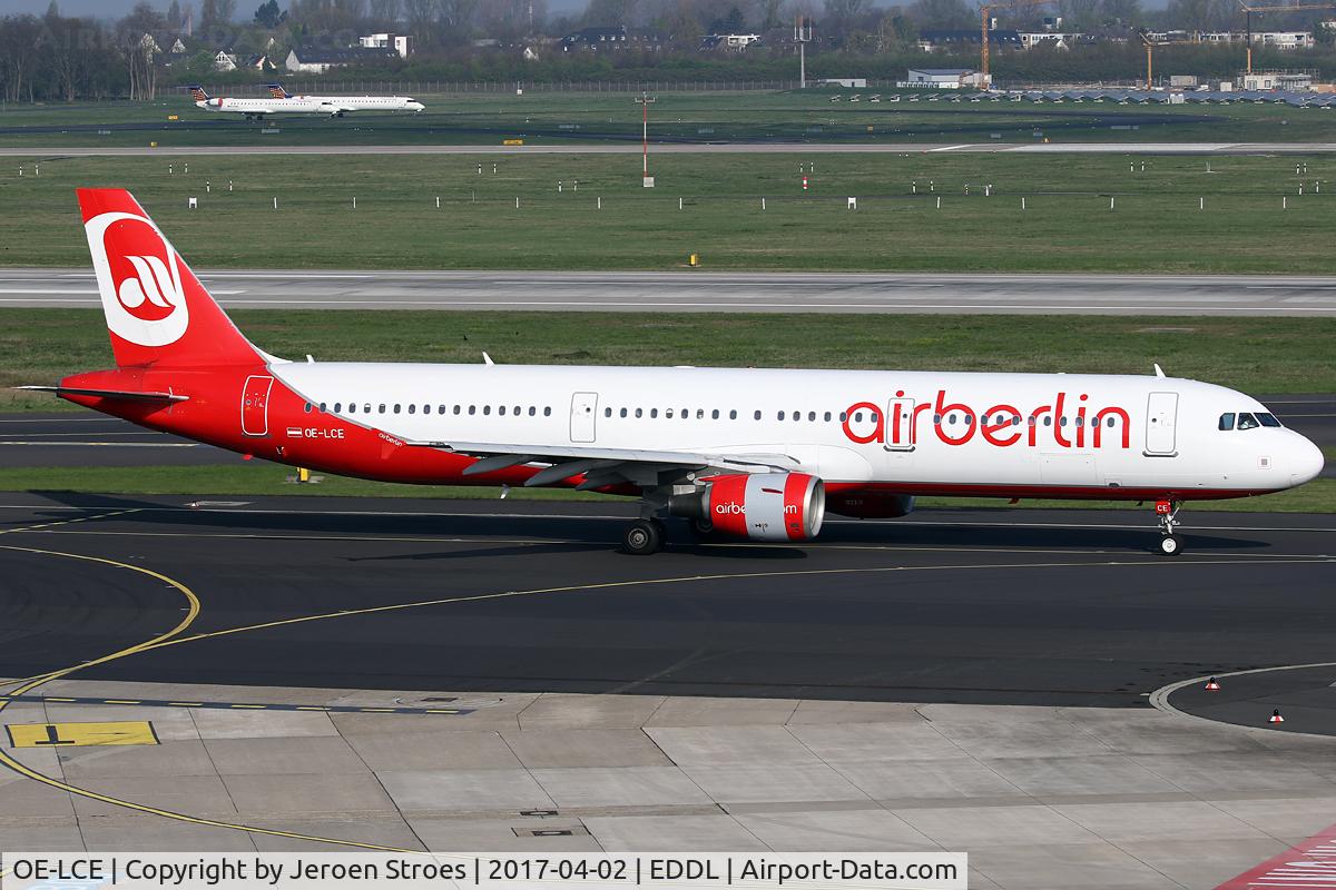 OE-LCE, 2001 Airbus A321-211 C/N 1629, Dusseldorf