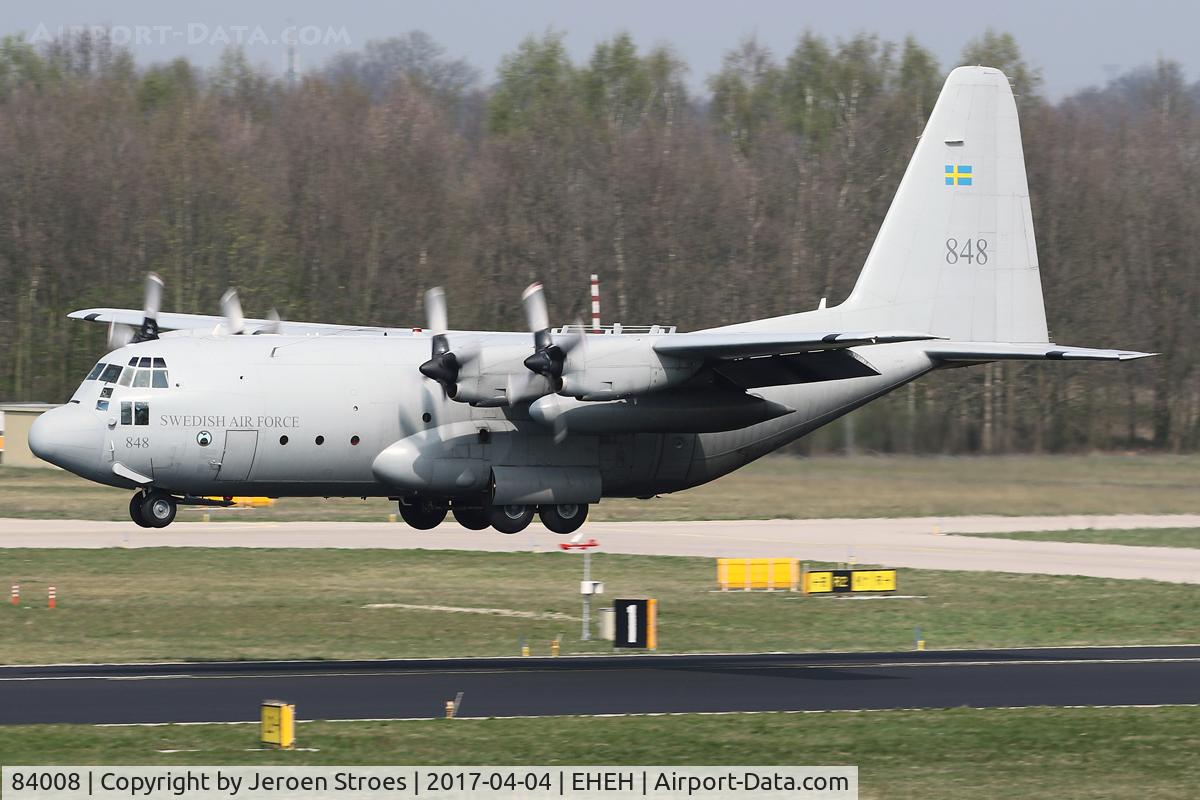 84008, Lockheed C-130H Hercules C/N 382-4890, EINDHOVEN