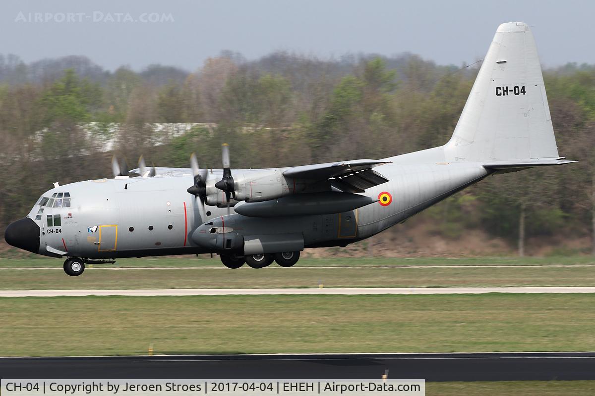 CH-04, 1972 Lockheed C-130H Hercules C/N 382-4467, Eindhoven