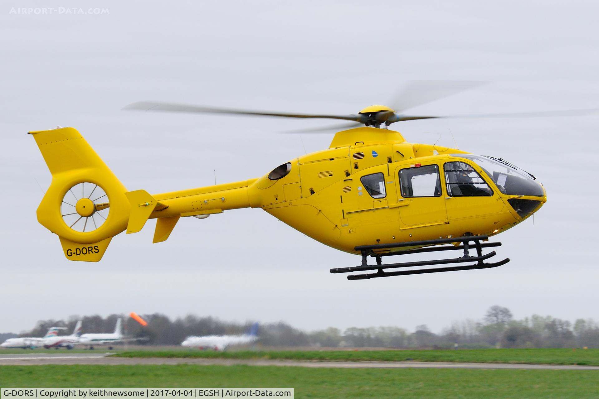 G-DORS, 2006 Eurocopter EC-135T-2+ C/N 0517, Return visitor with less colour.