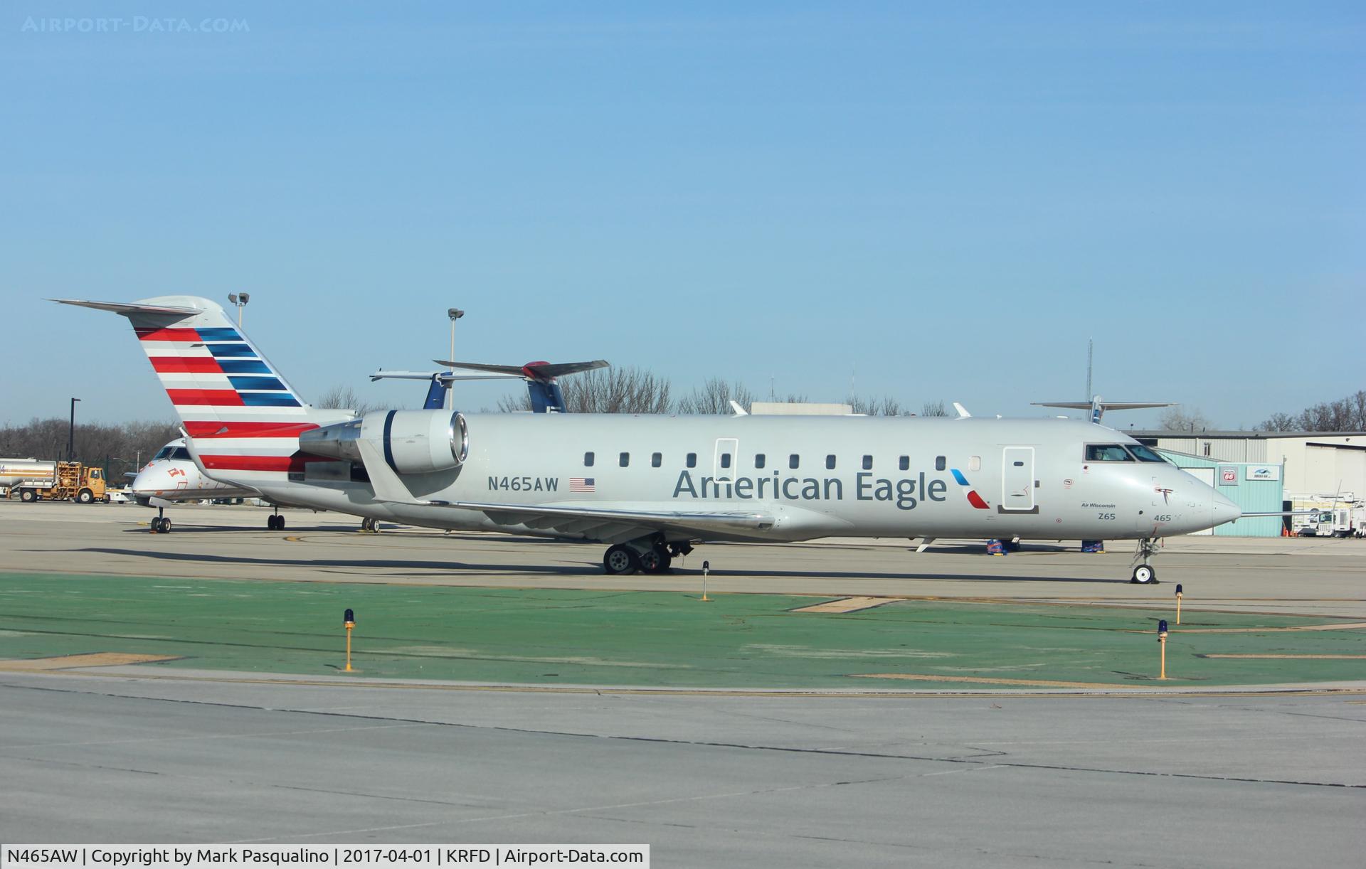 N465AW, 2004 Bombardier CRJ-200LR (CL-600-2B19) C/N 7893, CL-600-2B19