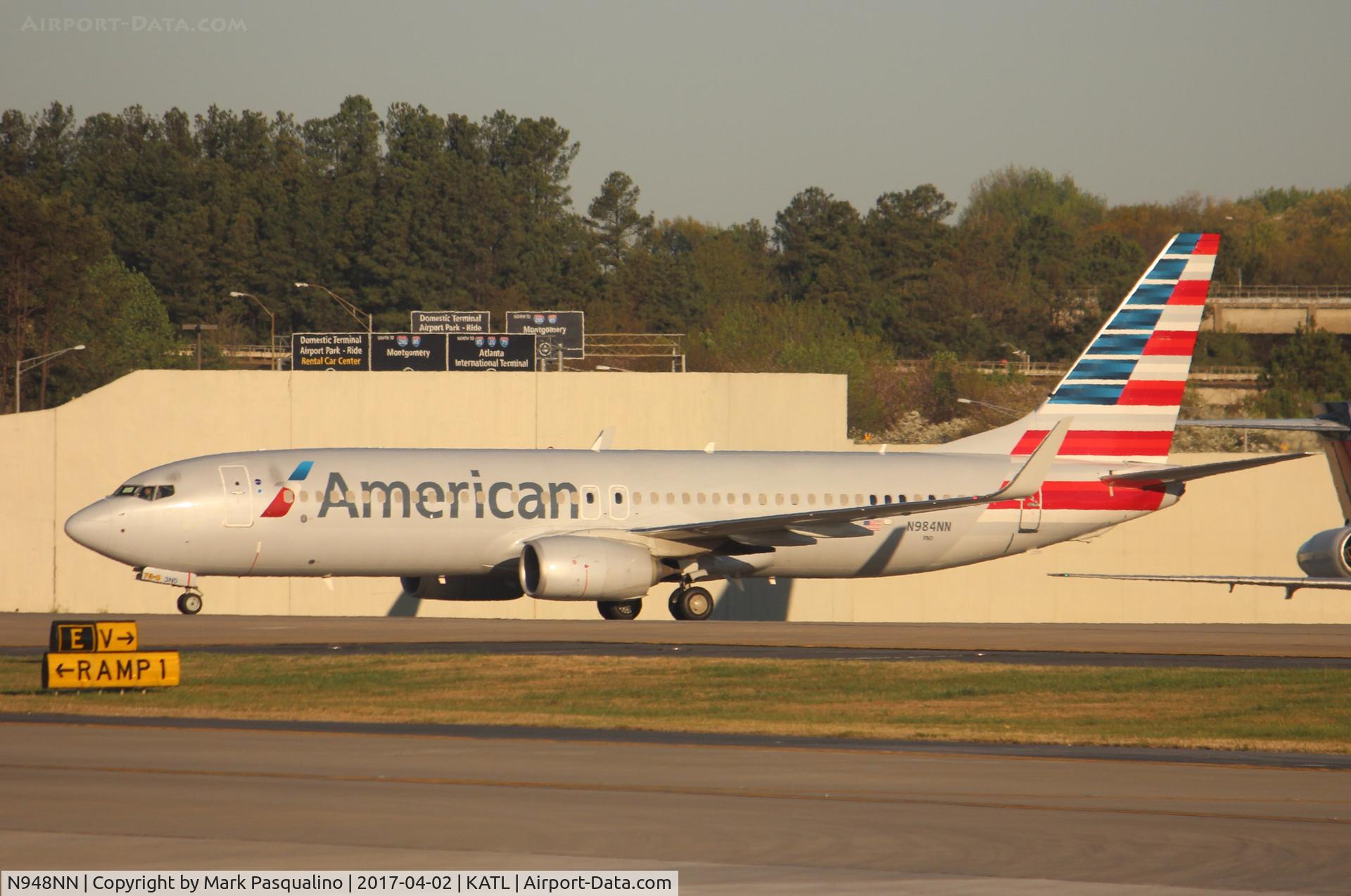 N948NN, 2014 Boeing 737-823 C/N 31189, Boeing 737-800
