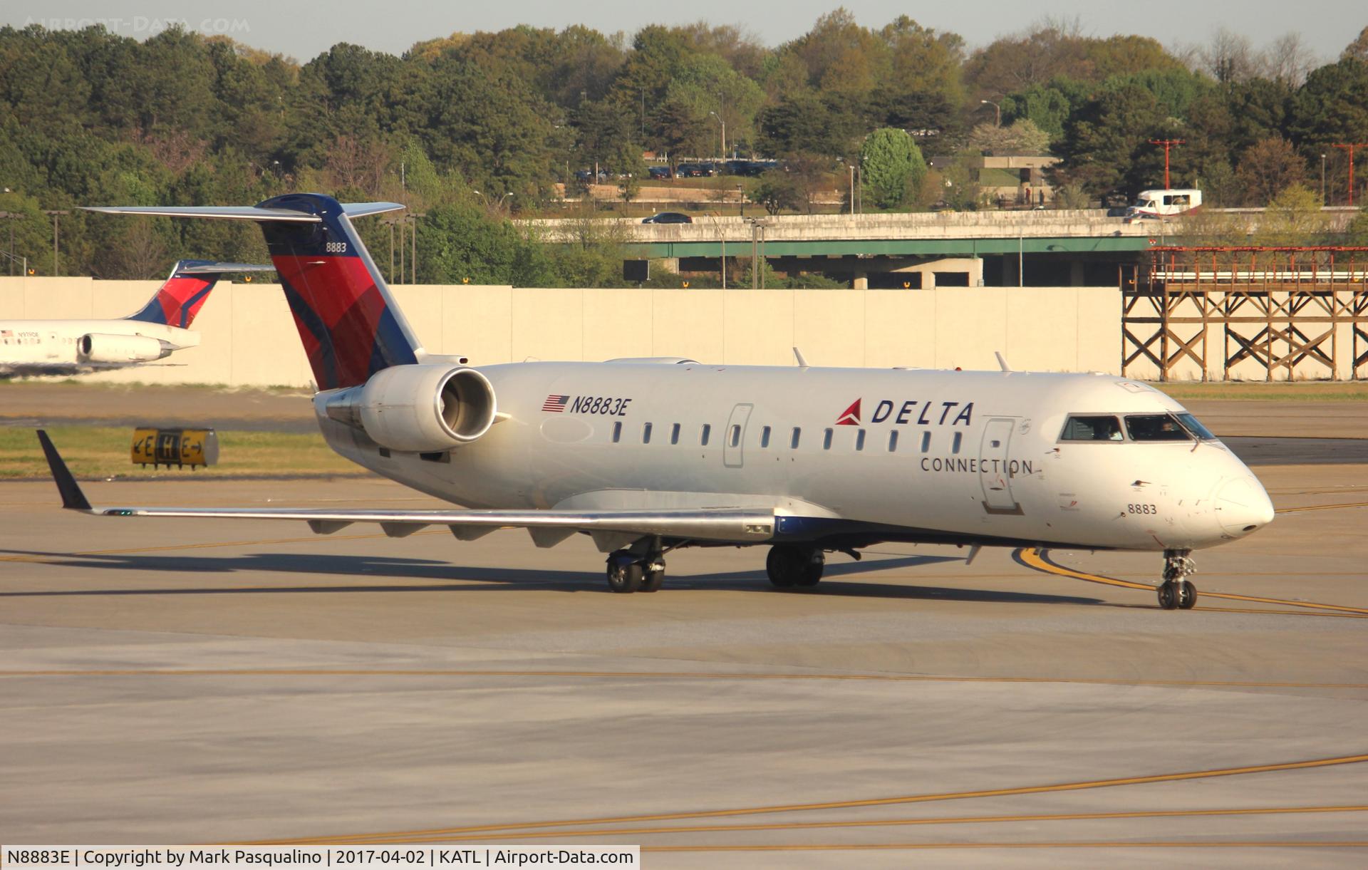 N8883E, 2003 Bombardier CRJ-200 (CL-600-2B19) C/N 7883, CL-600-2B19