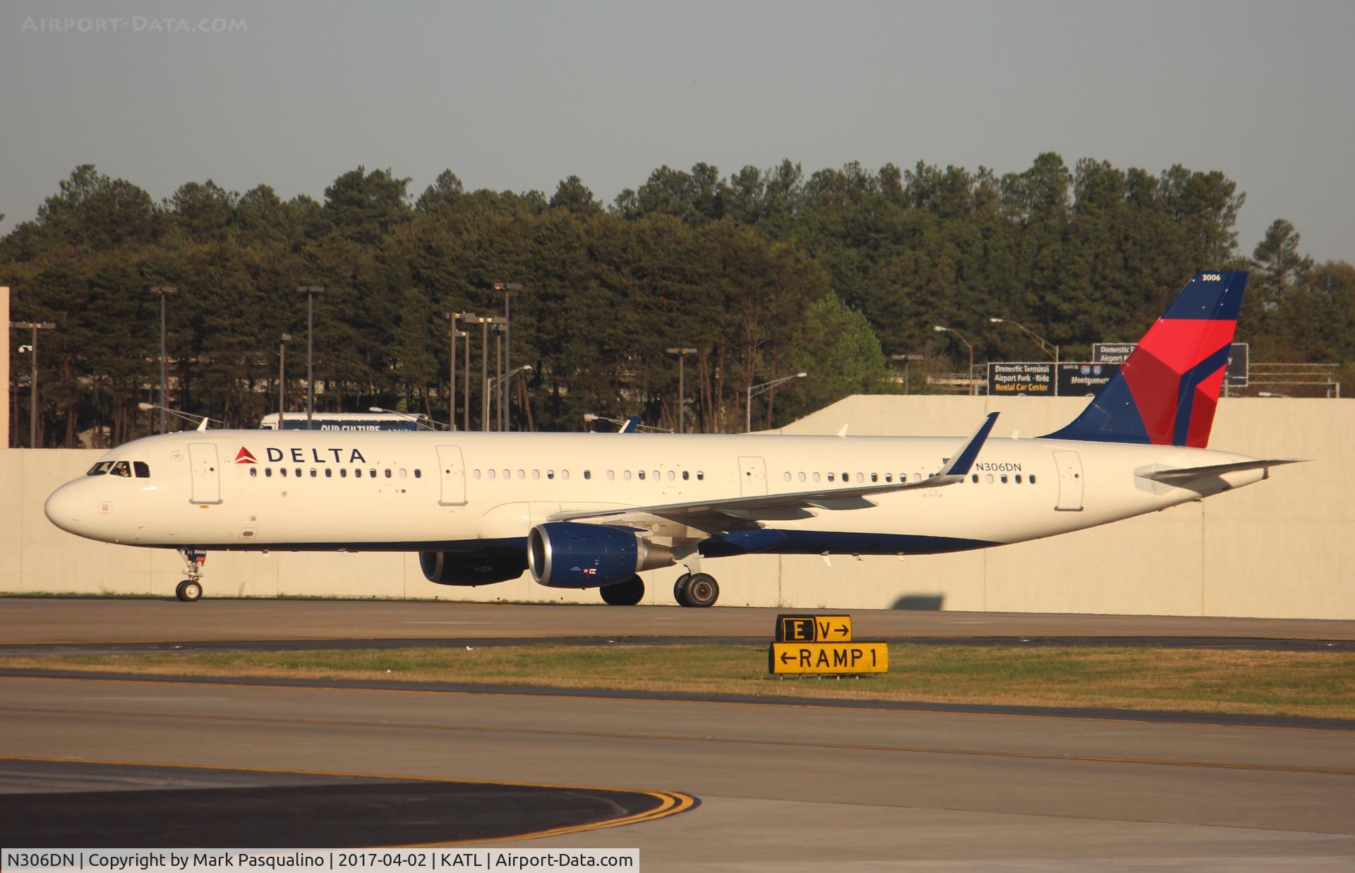 N306DN, 2016 Airbus A321-211 C/N 7165, Airbus A321