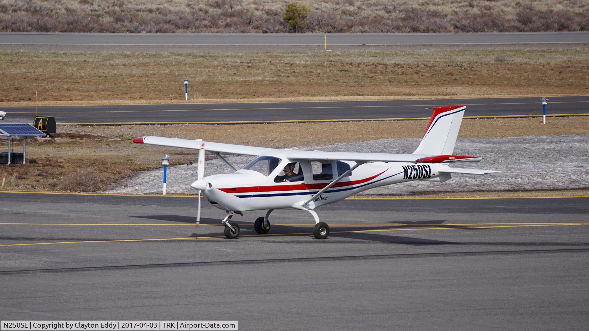 N250SL, 2005 Jabiru J250-SP C/N 245, Truckee Airport California. 2017.