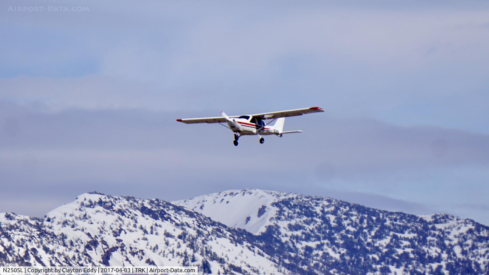 N250SL, 2005 Jabiru J250-SP C/N 245, Truckee Airport California. 2017.