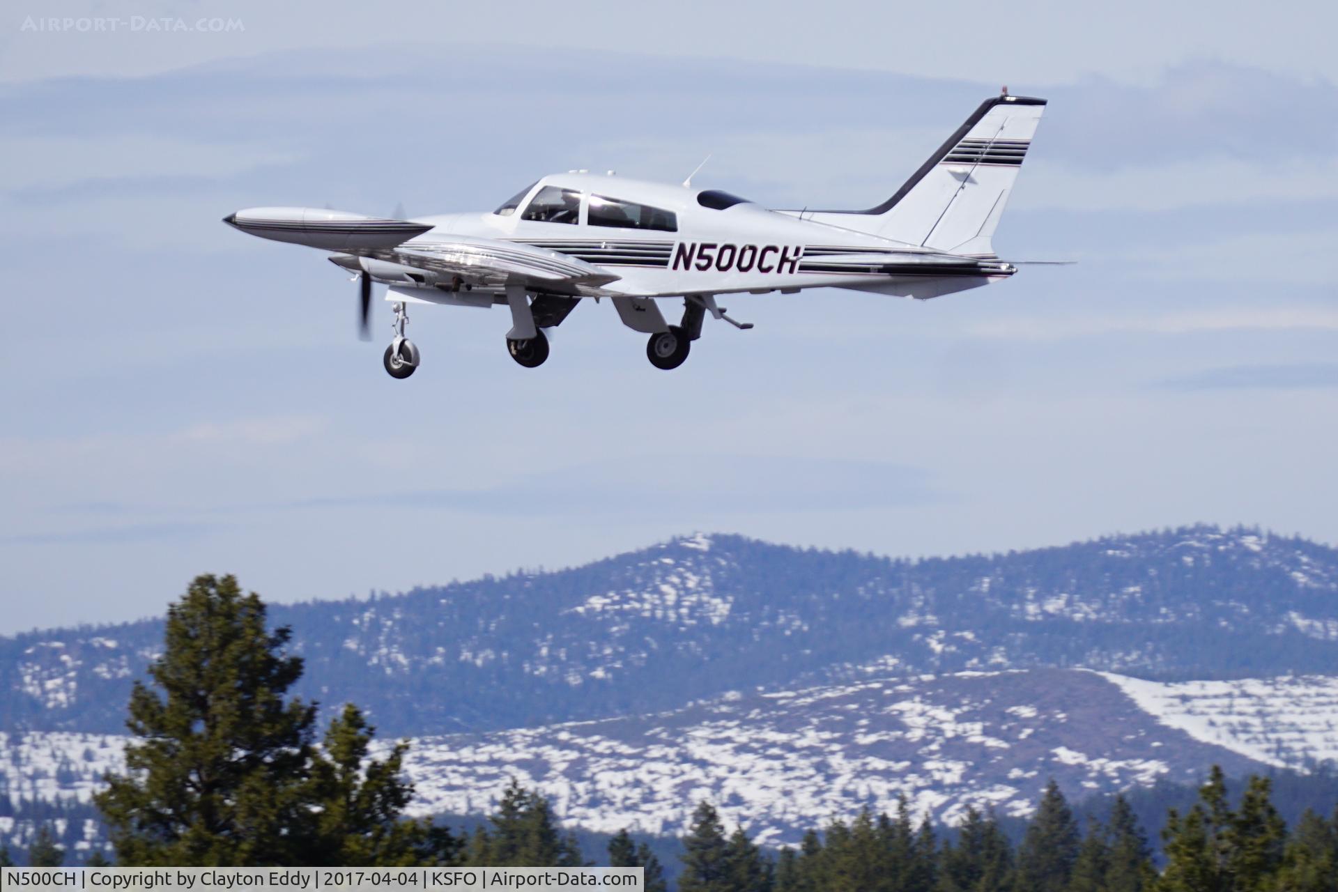N500CH, 1976 Cessna T310R C/N 310R0734, Truckee Airport California. 2017.