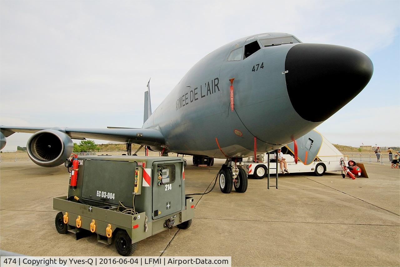 474, 1964 Boeing C-135FR Stratotanker C/N 18683, Boeing C-135FR Stratotanker, Static display, Istres-Le Tubé Air Base 125 (LFMI-QIE) open day 2016