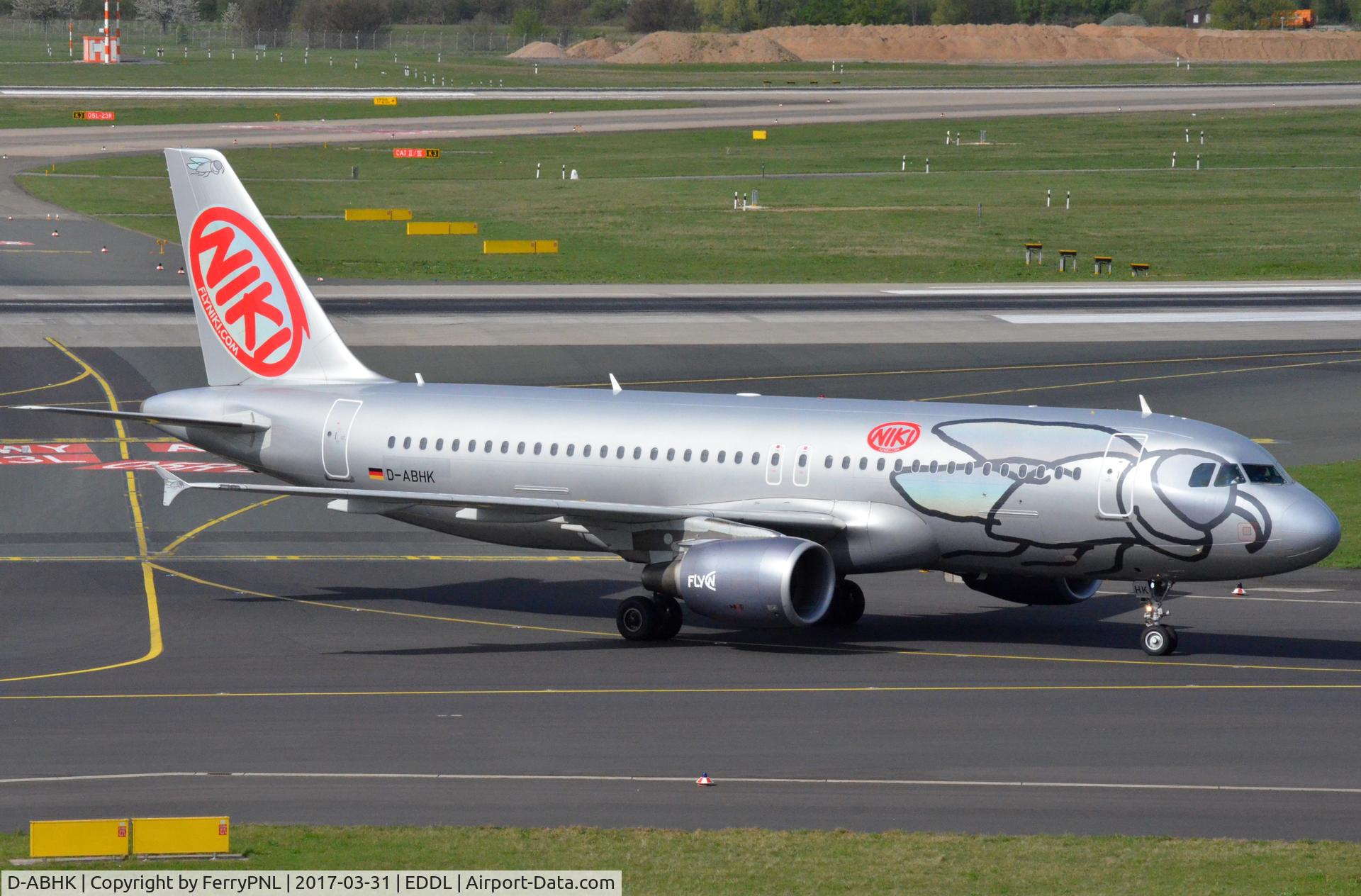 D-ABHK, 2010 Airbus A320-214 C/N 4581, Niki A320 operated by Air Berlin.