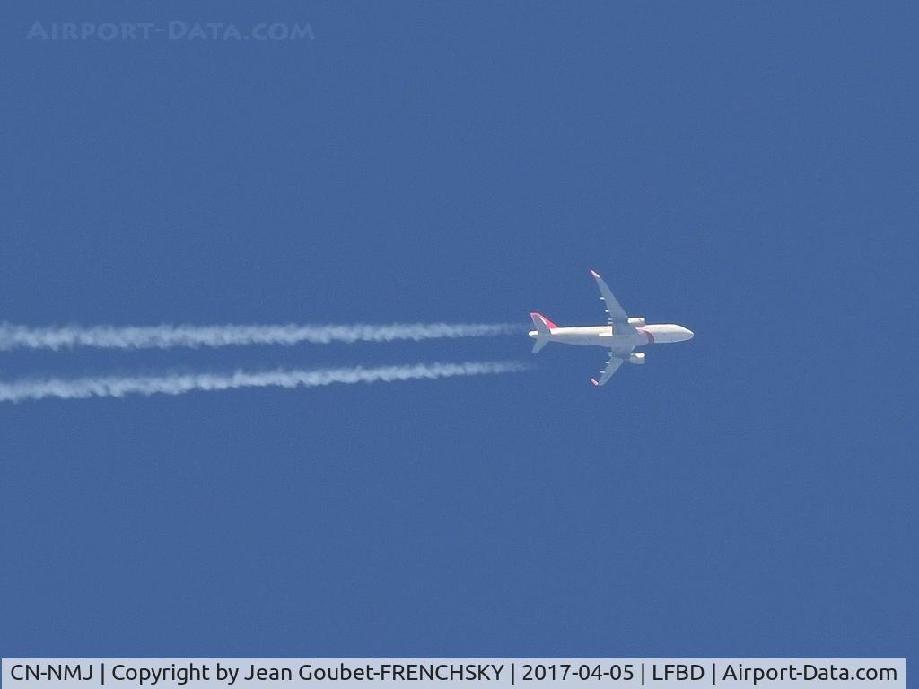 CN-NMJ, 2015 Airbus A320-214 C/N 6896, MAC113 Tanger to Bruxelles