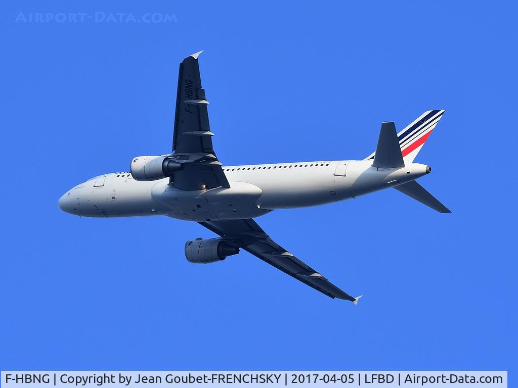 F-HBNG, 2011 Airbus A320-214 C/N 4747, AF6273 take off runway 05 to Paris Orly
