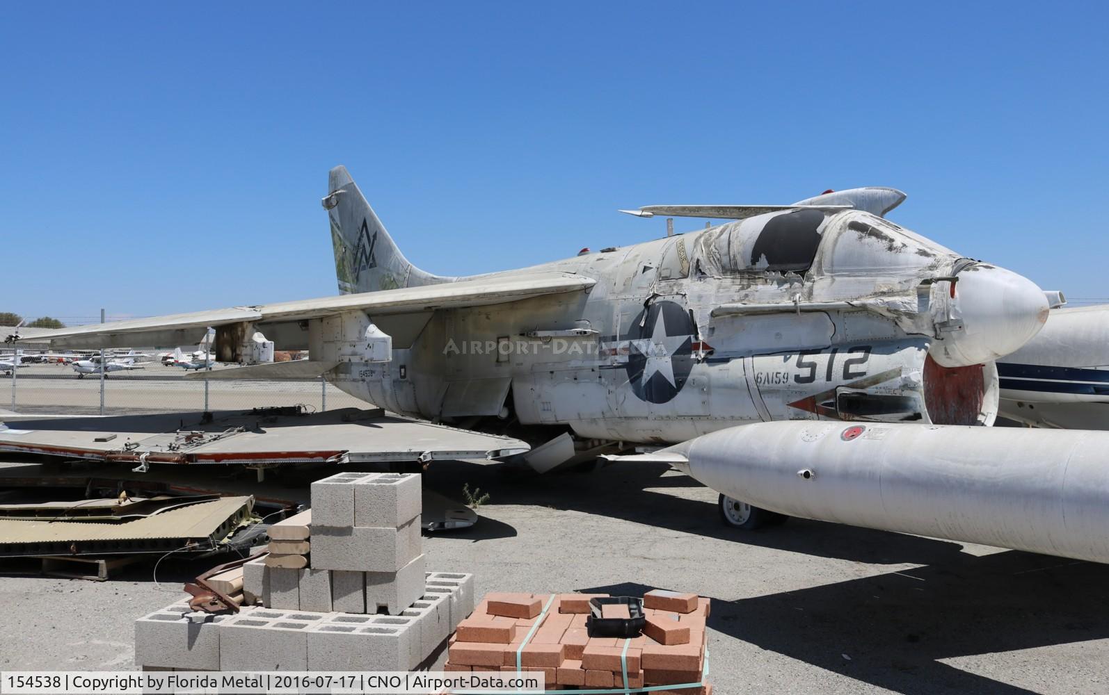 154538, LTV A-7B Corsair II C/N B-178, A-7B Corsair II