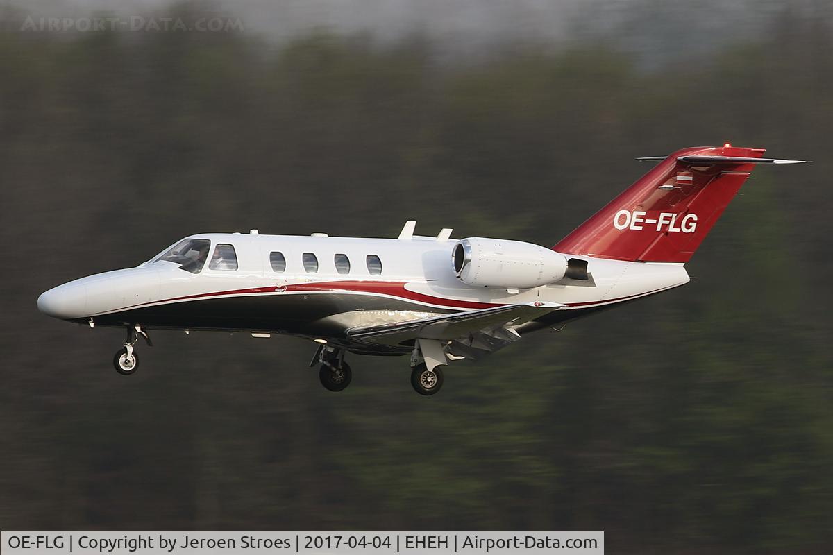 OE-FLG, 1995 Cessna 525 CitationJet CJ1 C/N 525-0103, Eindhoven